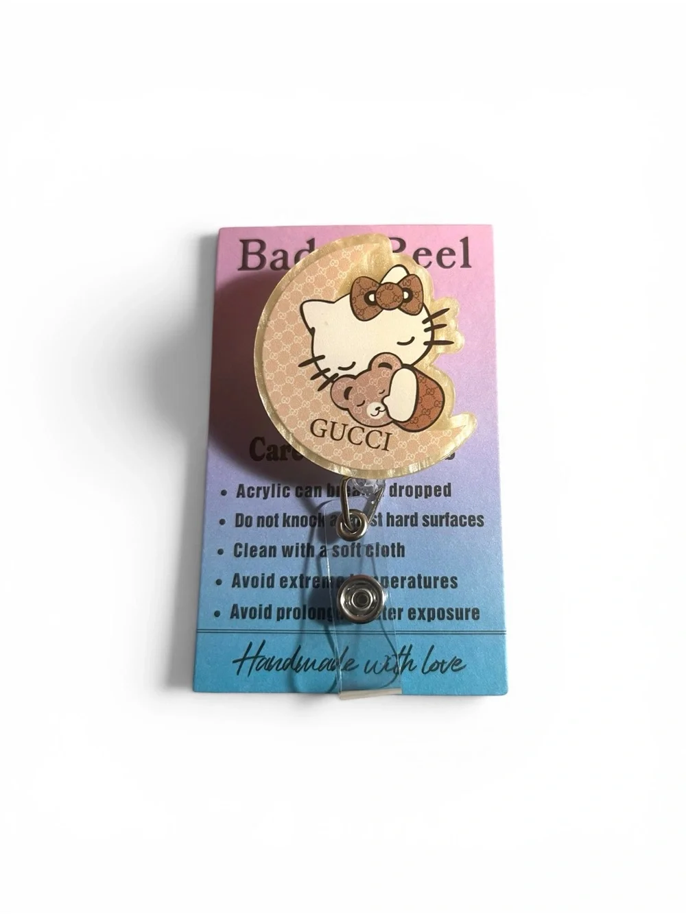 Hello Kitty Luxury Badge Reel
